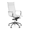 Design bureaustoel Brenton mesh, hoge rugleuning