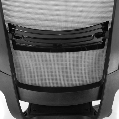bureaustoel grijs apollo netstof mesh 3d verstelbare armleuningen lumbale steun hoofdsteun 6