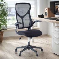 Bureaustoel Raptor, inklapbare armleuningen, ergonomische rugleuning
