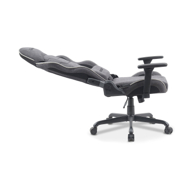 gamestoel grijs breeze stof beweegbare armleuningen hoofdsteun kussen hoofdsteun 5