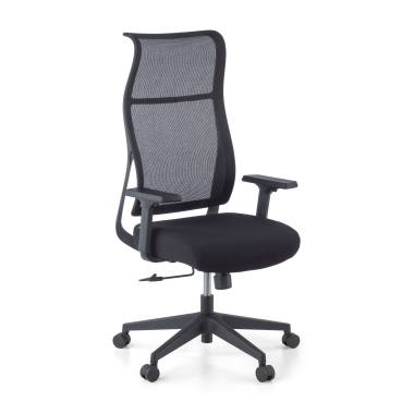 ergonomische bureaustoel zwart stay netstof mesh beweegbare armleuningen 1