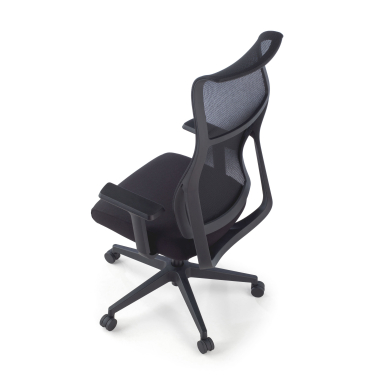 ergonomische bureaustoel zwart stay netstof mesh beweegbare armleuningen 9