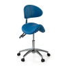 Zadelkruk met rugleuning ergonomisch voor kliniek en schoonheidsspecialiste