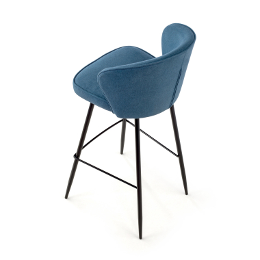 bureaukruk blauw martina stof gestoffeerde armleuningen 5