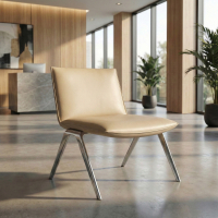 Wachtkamerstoel Paisley, aluminium frame