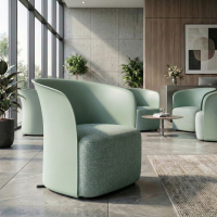 Loungestoel voor wachtkamer Duomo, modern design