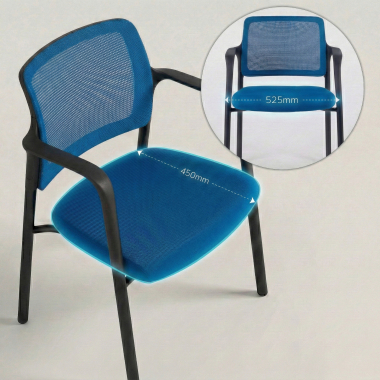 Ergonomische zitting