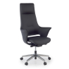 Design bureaustoel Dortmund, relaxmechanisme, aluminium frame