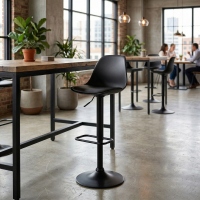 Barkruk Norway met metalen poten, modern design