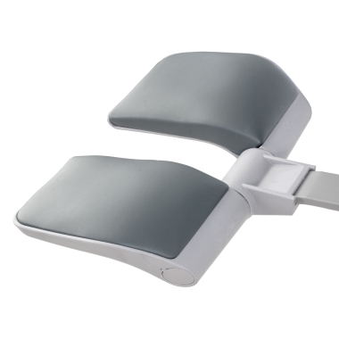 ergonomische bureaustoel grijs erghos x4 pro netstof mesh 6d verstelbare armleuningen dubbele lumbale steun hoofdsteun uitschuifbare voetensteun 16