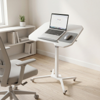 Opklapbare bijzettafel Flex, tekentafel