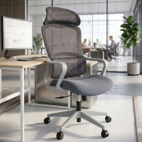 Ergonomische bureaustoel Nebula, met rugsteun