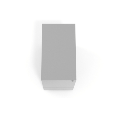 ladeblok aluminium 3 laden smal model metaal 7