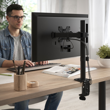 monitorstandaard zwart 1 scherm 2