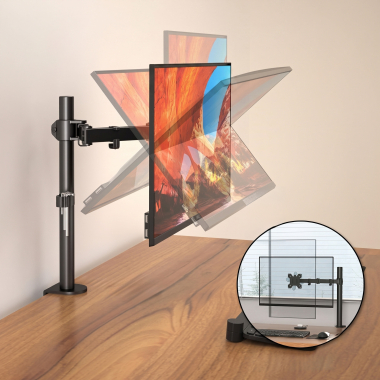 monitorstandaard zwart 1 scherm 3