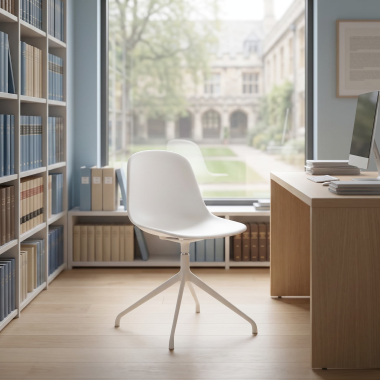 Modern design en omsluitende zitting