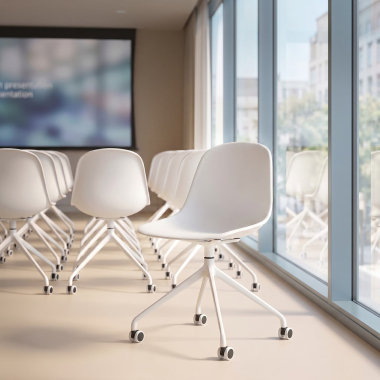 Modern design en omsluitende zitting