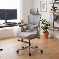 Ergonomische orthopedische stoel ZenPro, dubbele rugleuning, aluminium frame