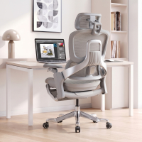 Ergonomische bureaustoel ZenMax met voetensteun, maximale prestaties