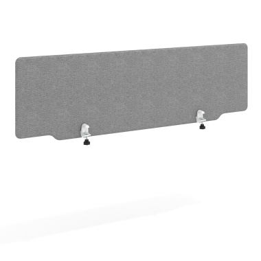 bureauschermen grijs aluminium structuur 3