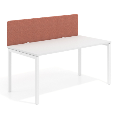 bureauschermen terracota aluminium structuur 4