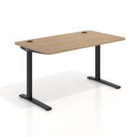 Bureau met kabeldoorvoer...
