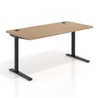 Bureau met kabeldoorvoer...