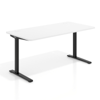 Bureau met kabeldoorvoer...