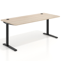 Bureau met kabeldoorvoer...