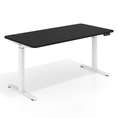 zit stabureau wit pure black erghos go 1