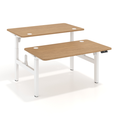 zit stabureau wit red oak erghos go 1