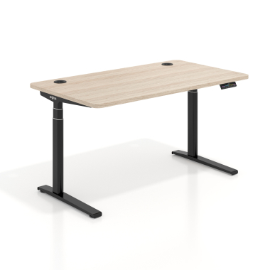 zit stabureau zwart flax oak erghos icon 1