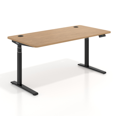 zit stabureau zwart red oak erghos icon 1