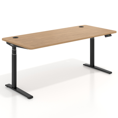 zit stabureau zwart red oak erghos icon 1