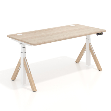 zit stabureau wit flax oak erghos nature 1