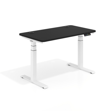 zit stabureau wit pure black erghos pro 1