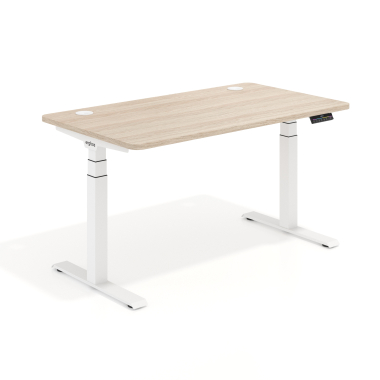 zit stabureau wit flax oak erghos pro 1
