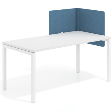 bureauschermen blauw sileo 4