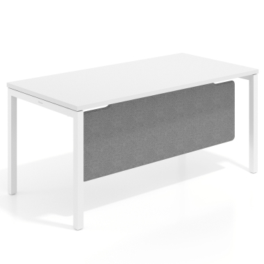 bureauschermen grijs aluminium structuur 1