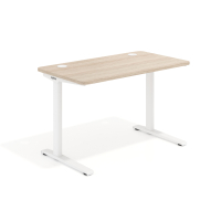 Bureau met kabeldoorvoer...