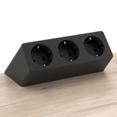 kabeldoorvoer zwart edge 1