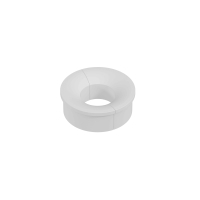 Ronde kabeldoorvoer voor bureau Ø80 mm, ABS met zijdezachte afwerking