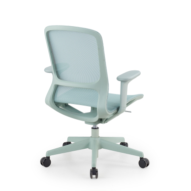 design bureaustoel groen muse netstof mesh 3d verstelbare armleuningen 7