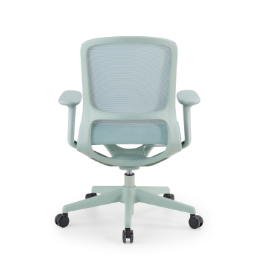 design bureaustoel groen muse netstof mesh 3d verstelbare armleuningen 6