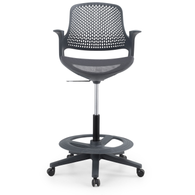 Ergonomische rugleuning met microperforaties