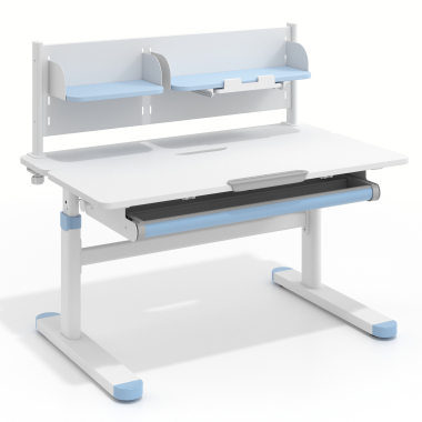 jeugdbureau wit blauw ergokid 1