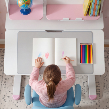 jeugdbureau wit roze ergokid 5