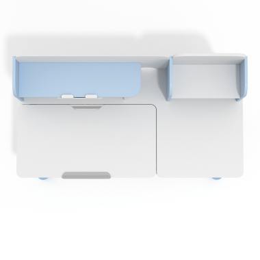 jeugdbureau wit blauw ergokid 9