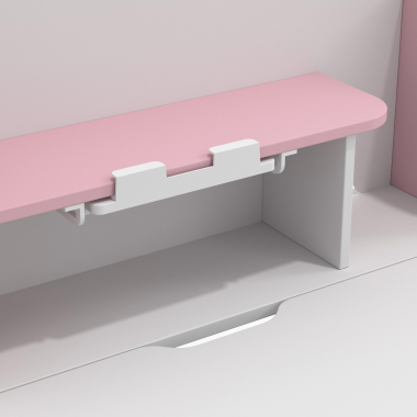 jeugdbureau wit roze ergokid 15