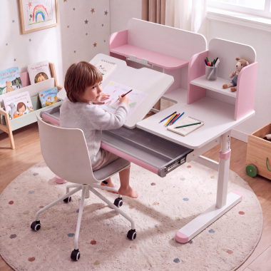 jeugdbureau wit roze ergokid 2